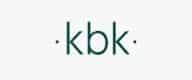 kbk Logo White BG